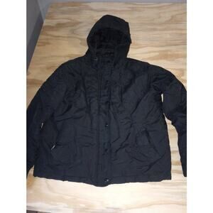 J. Crew Black Puffer‎ Jacket Medium